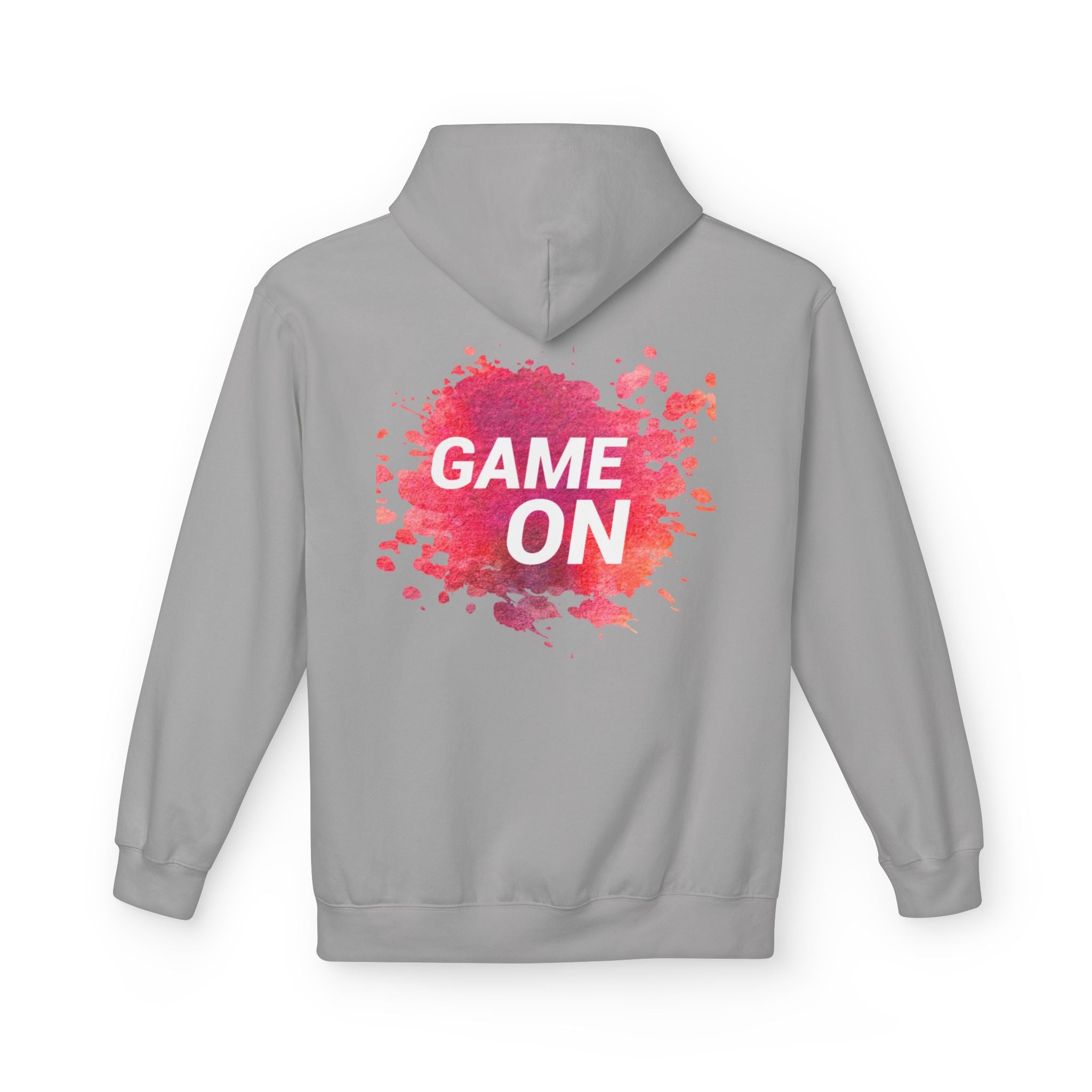 Game On Hoodie — Watercolor Splash Athletic Pullover