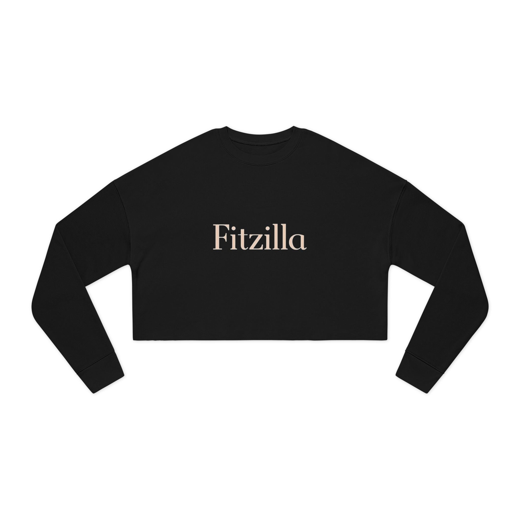 Fitzilla Cropped Sweatshirt — Women's Casual Cozy Crop Top