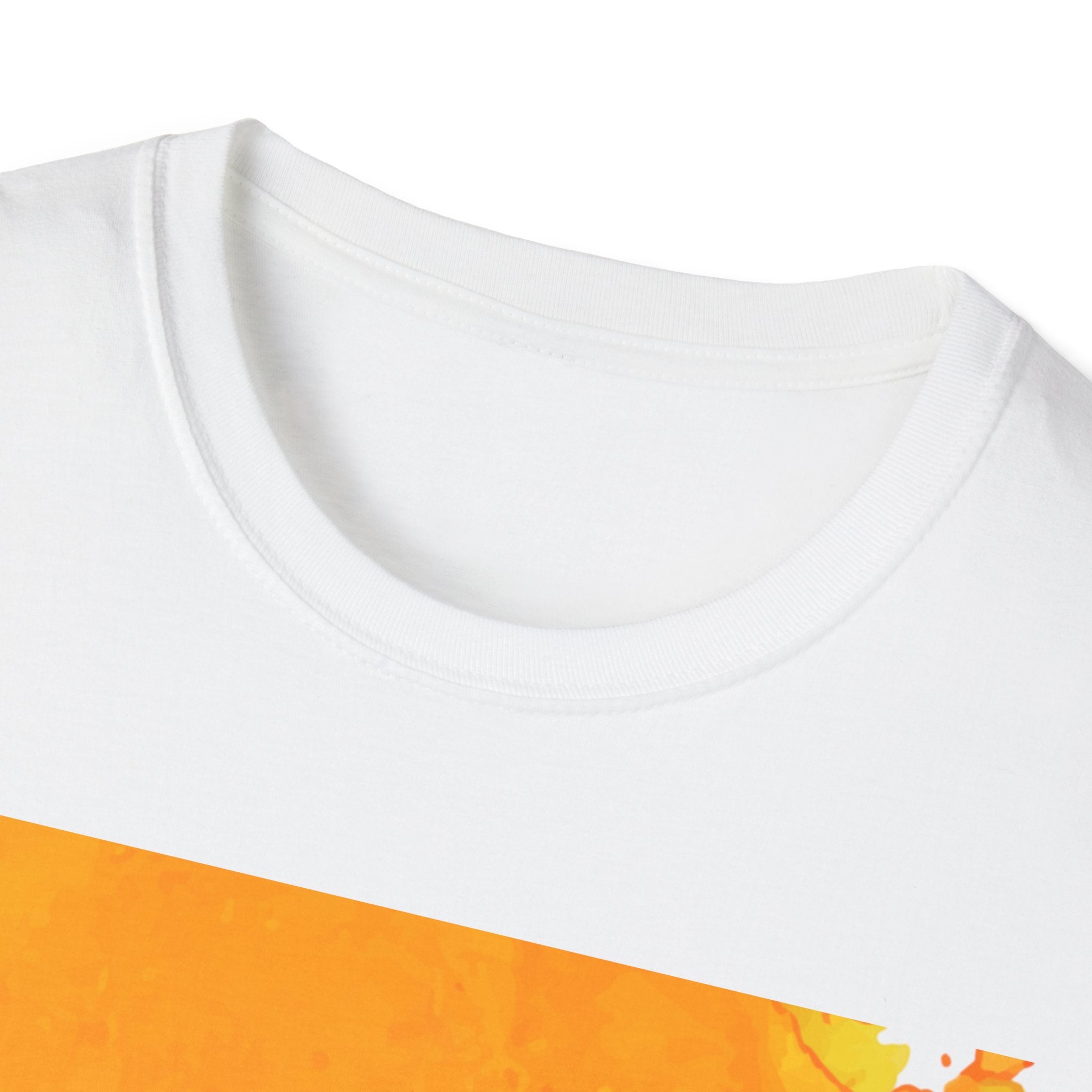 Eye Art Graphic T-Shirt — 'FIT' Watercolor Makeup Design