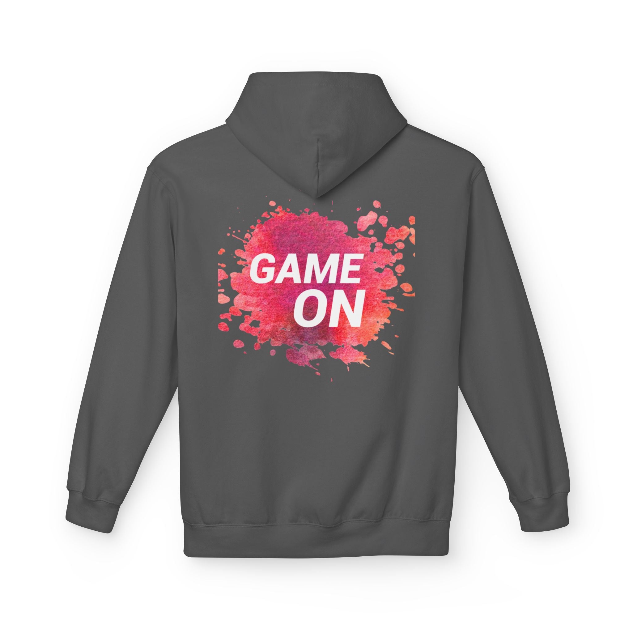 Game On Hoodie — Watercolor Splash Athletic Pullover