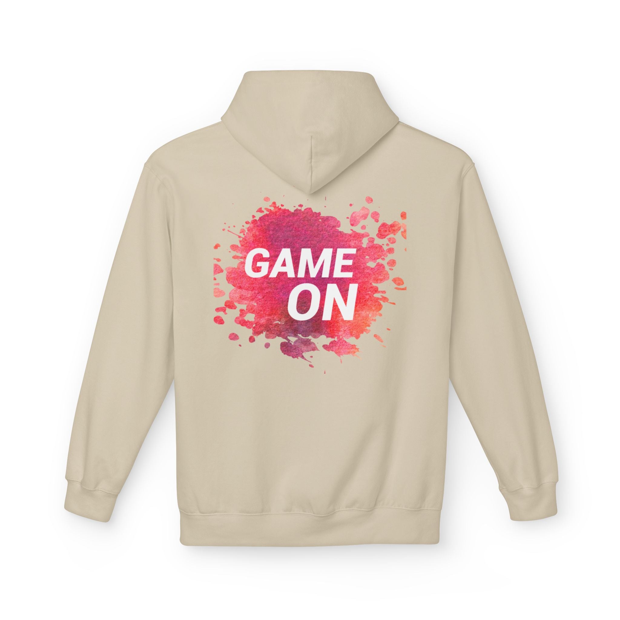 Game On Hoodie — Watercolor Splash Athletic Pullover
