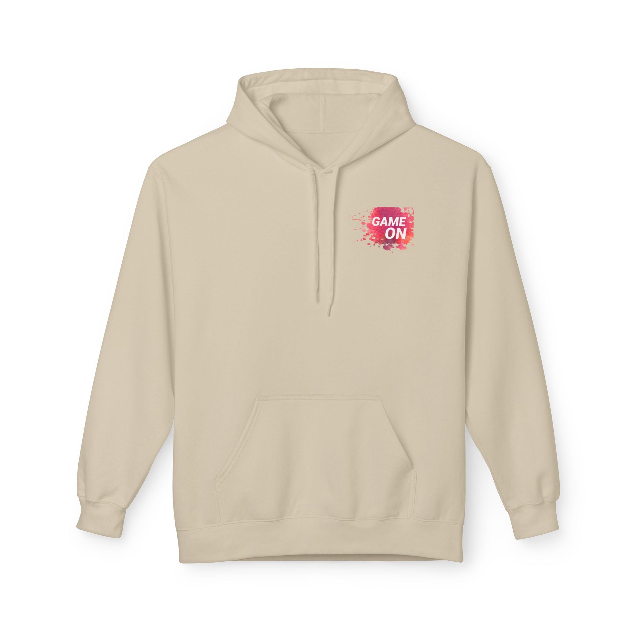 Game On Hoodie — Watercolor Splash Athletic Pullover