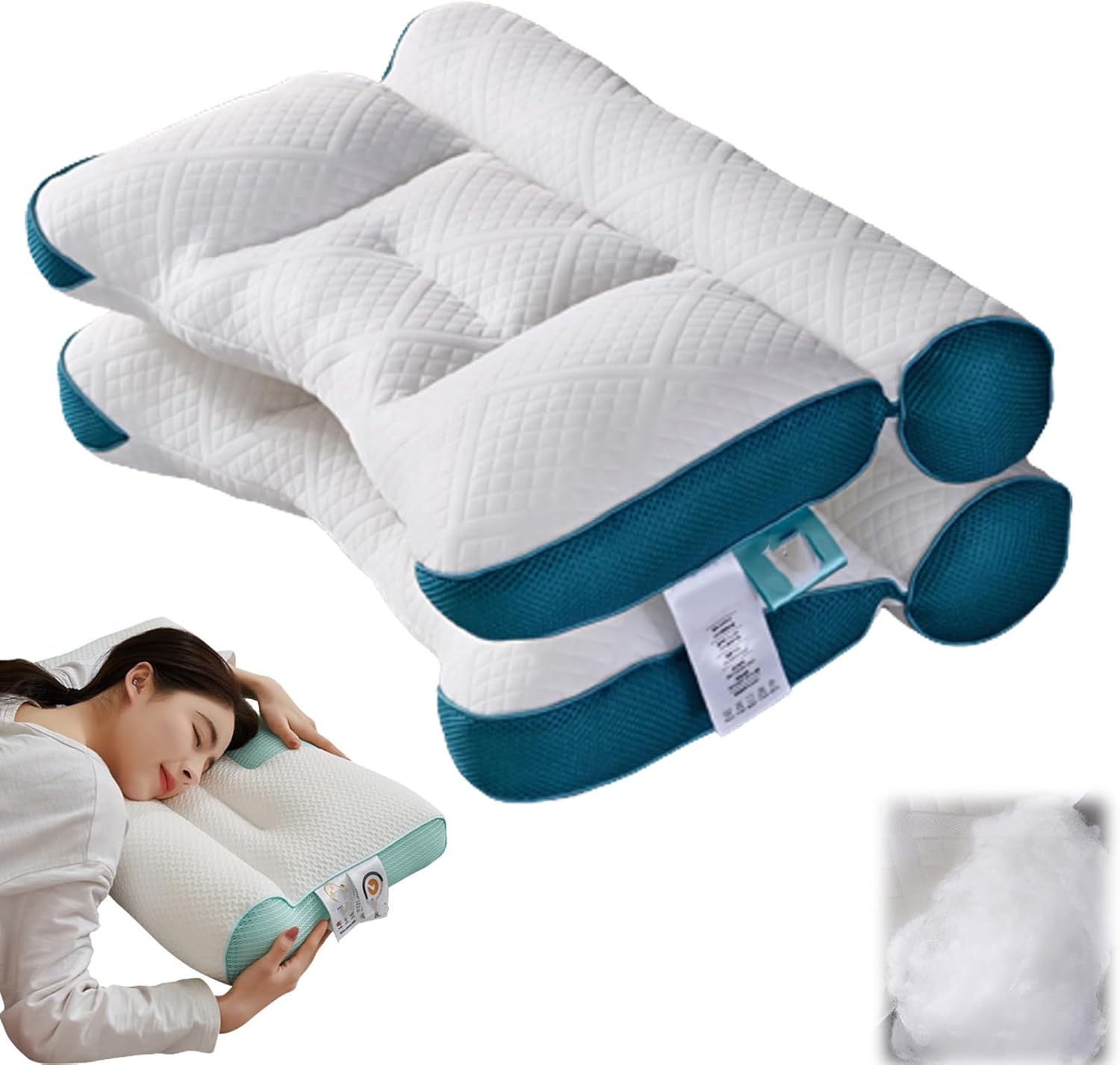 Ergonomic Orthopedic Pillow Neck Support Pillow