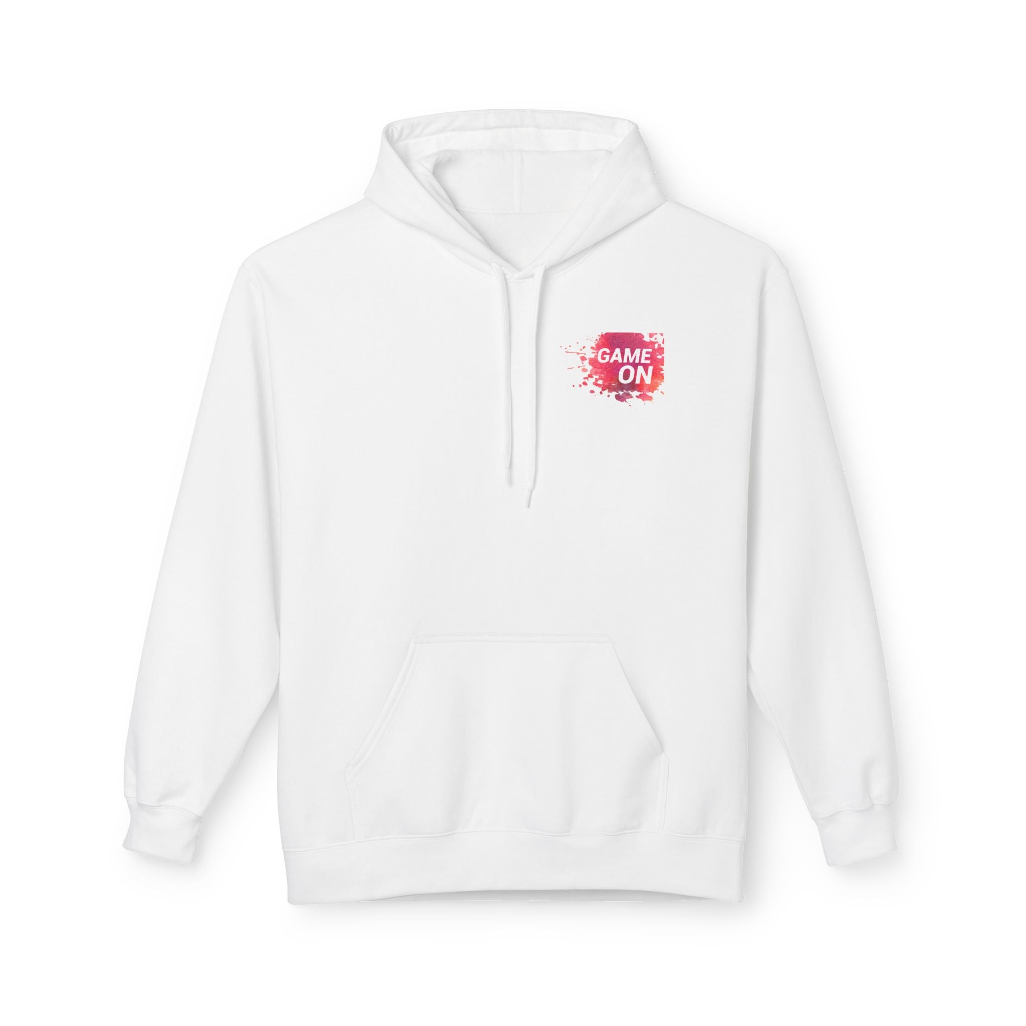 Game On Hoodie — Watercolor Splash Athletic Pullover