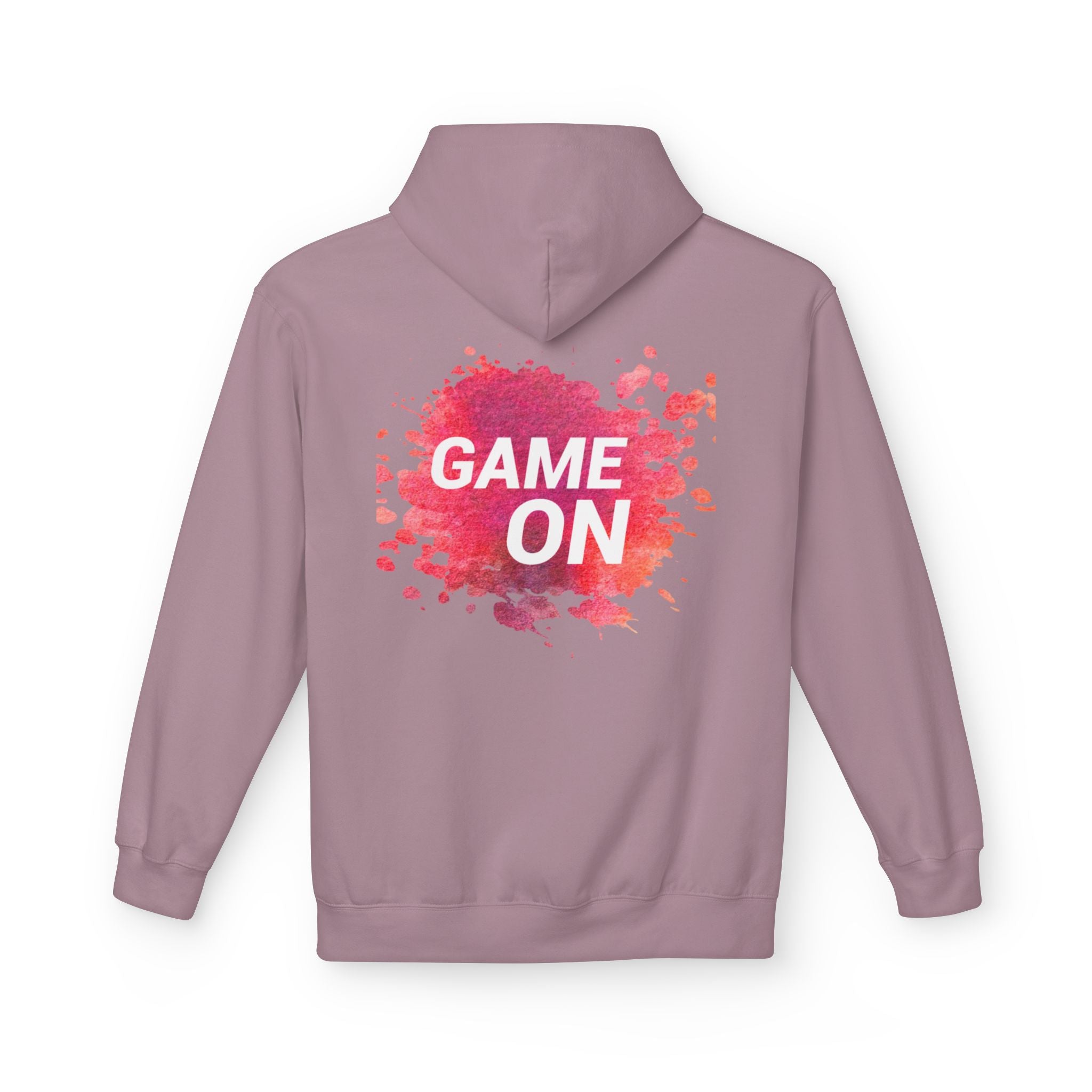 Game On Hoodie — Watercolor Splash Athletic Pullover