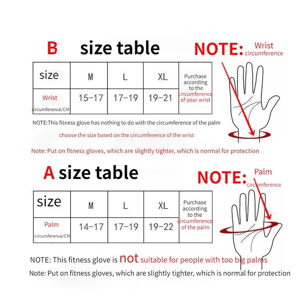 Premium Training & Weightlifting Gloves – Wrist Support, Palm Protection & Anti-Slip Grip