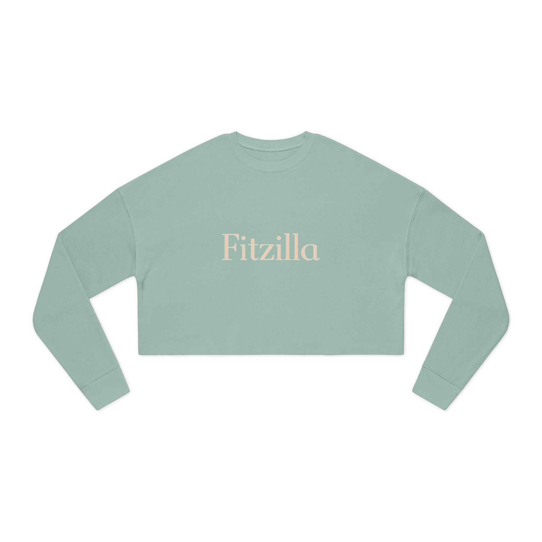 Fitzilla Cropped Sweatshirt — Women's Casual Cozy Crop Top