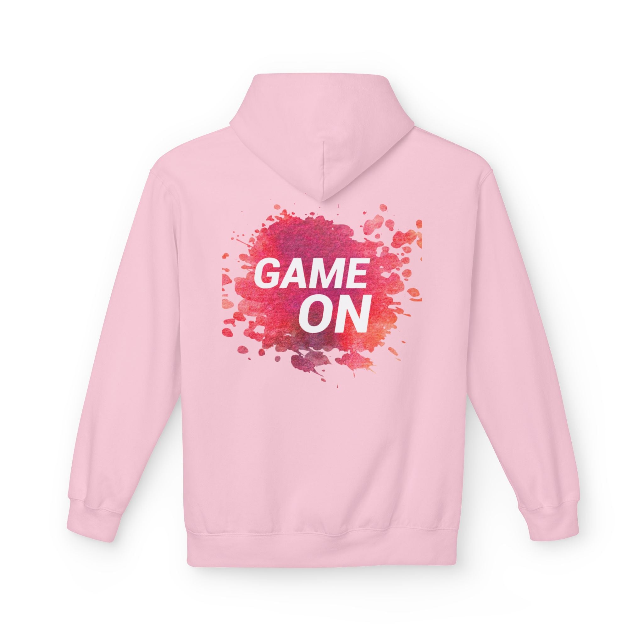 Game On Hoodie — Watercolor Splash Athletic Pullover